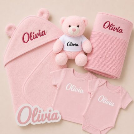 Luxury Personalised Baby gift set - 1